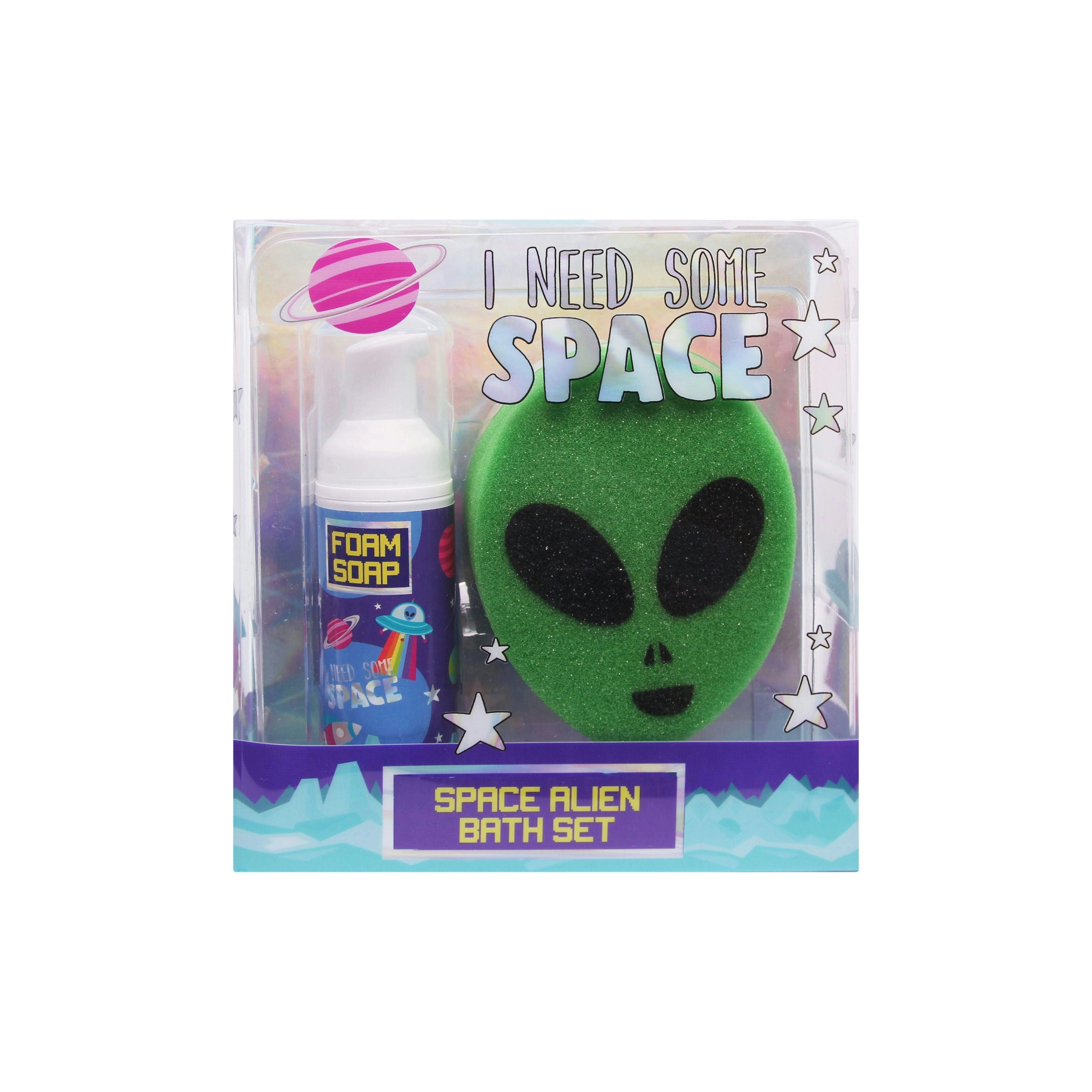 I Need Some Space Foam Soap with Alien Sponge