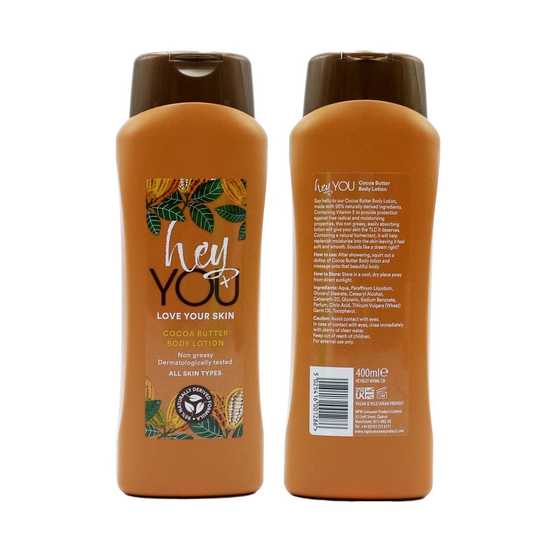 Hey You Body Lotion - Cocoa Butter