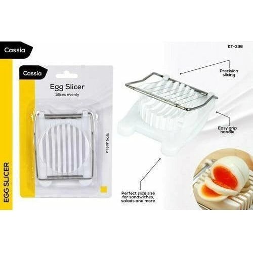 Durable Egg Slicer - White