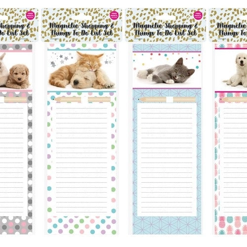 Cute Animal Magnetic Shopping & Things To Do List