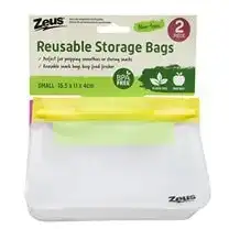 Zeus Reusable Storage Bags - Small