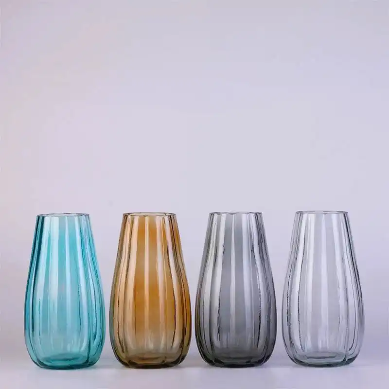 Glass Vase Coloured