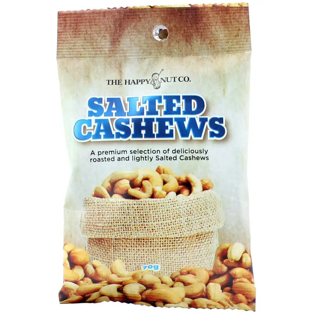 The Happy Nut Co. Salted Cashews Bag