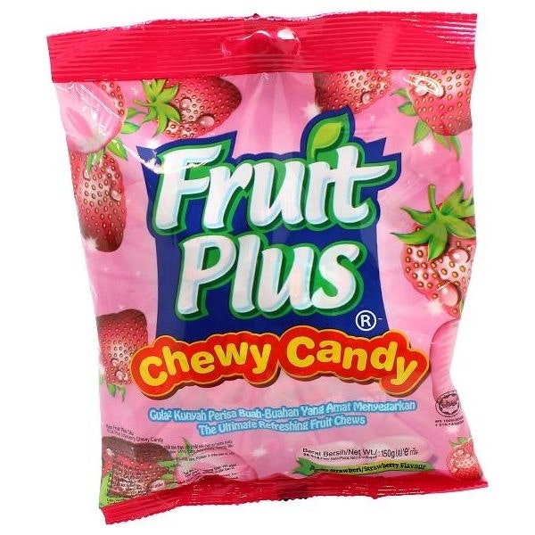 Fruit Plus Chewy Candy - Strawberry