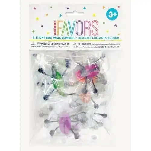 Party Favors - Bug Sticky Wall Walkers