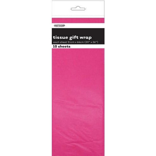 Tissue Gift Wrap - Hot Pink