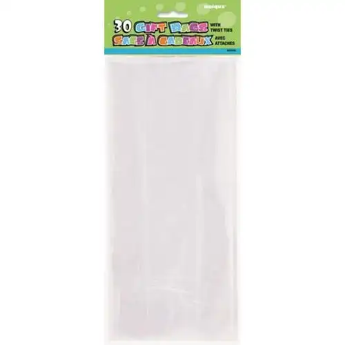 Cello Loot Party Favor Bags - Clear