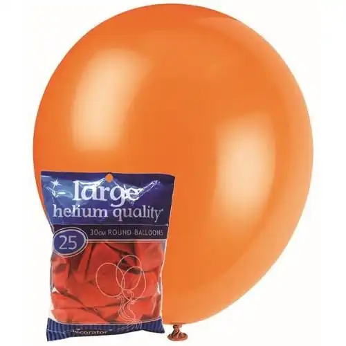 Orange Decorator - Latex Balloons