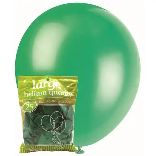 Green Metallic Decorator - Latex Balloons