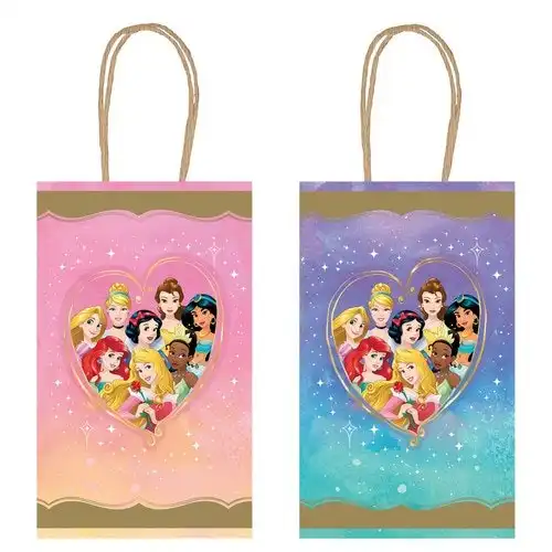 Disney Princess Once Upon A Time Kraft Paper Bags