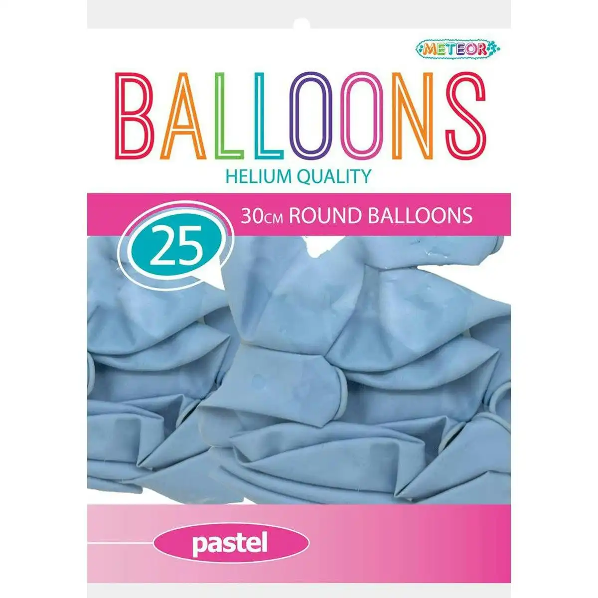 Balloons - Pastel Macaron Blue