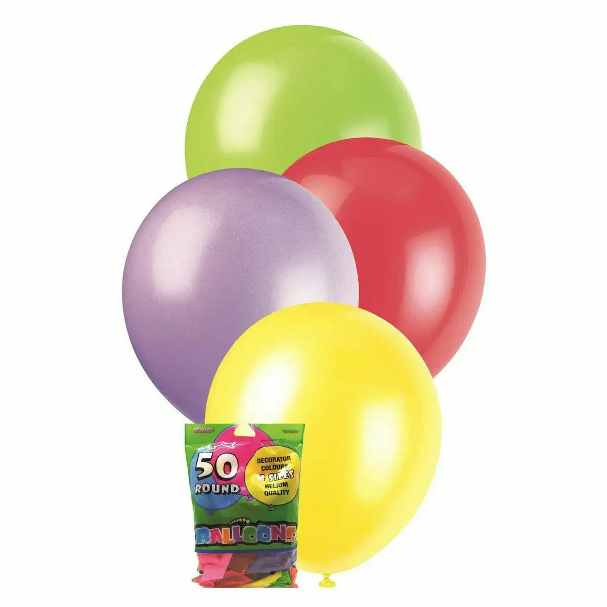 Balloons - Assorted Sizes and Colours