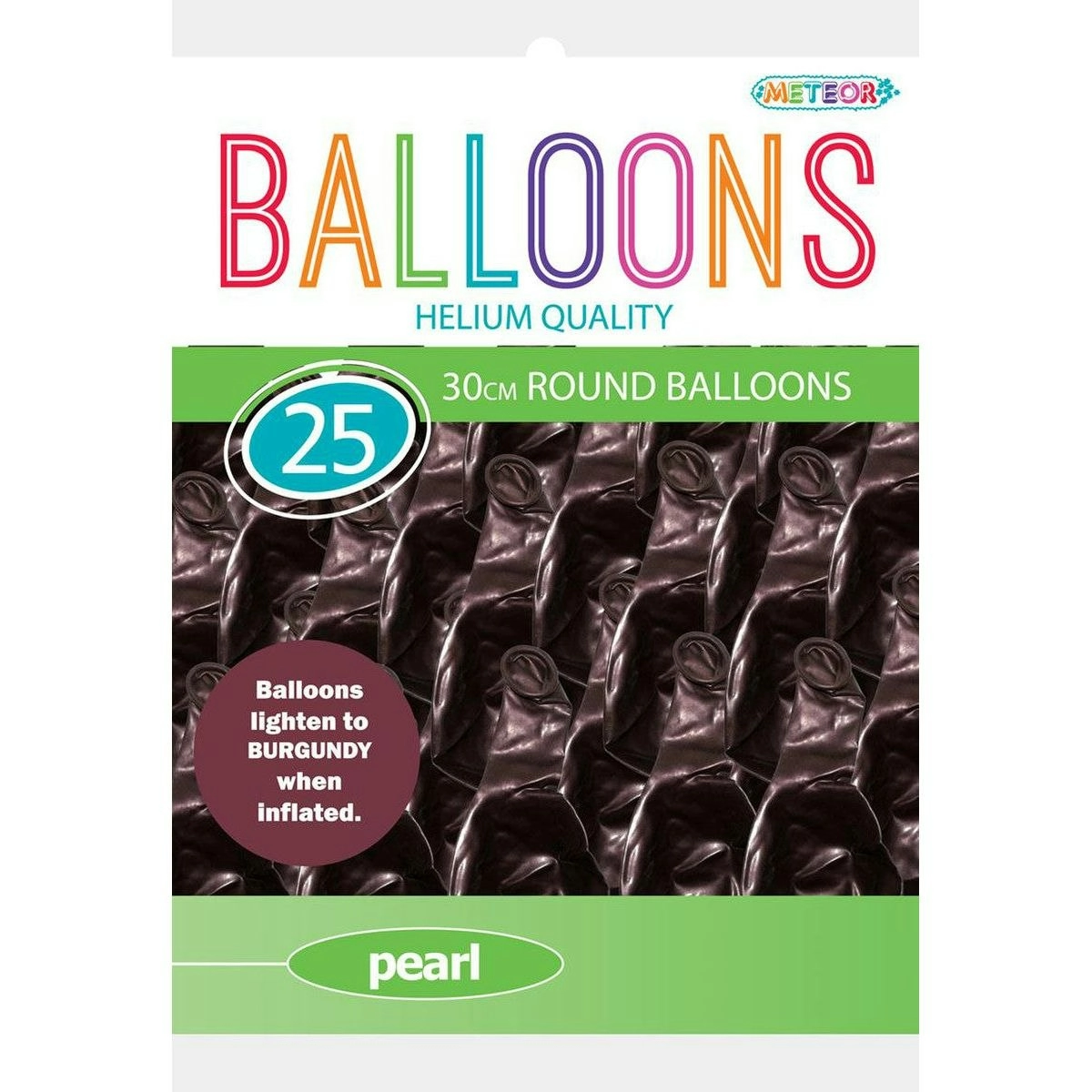 Balloons - Pearl Burgundy