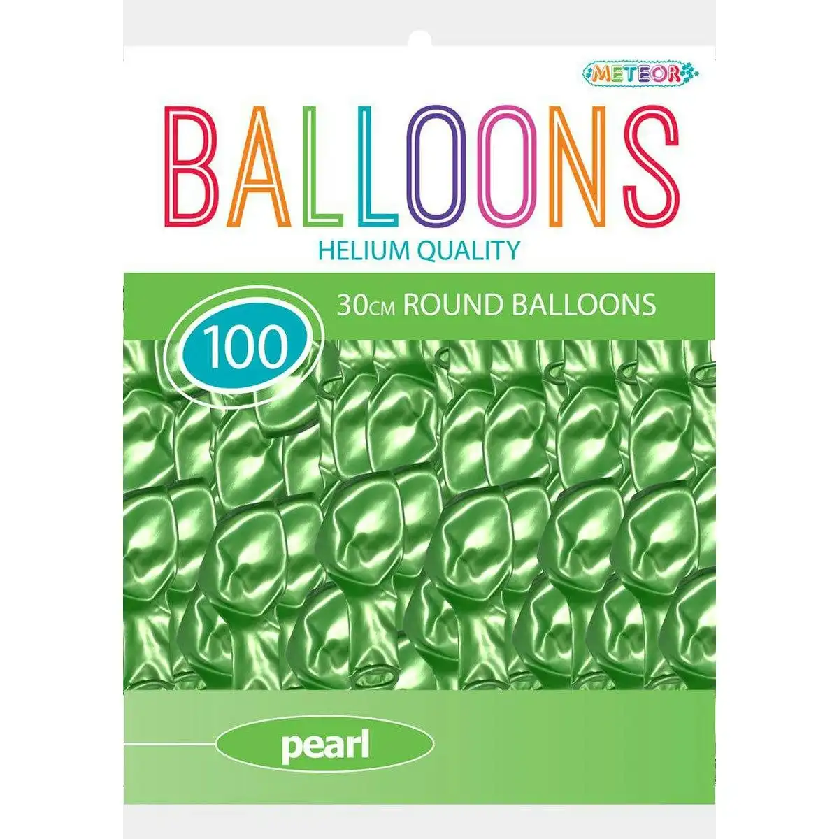 Balloons Pearl Lime Green