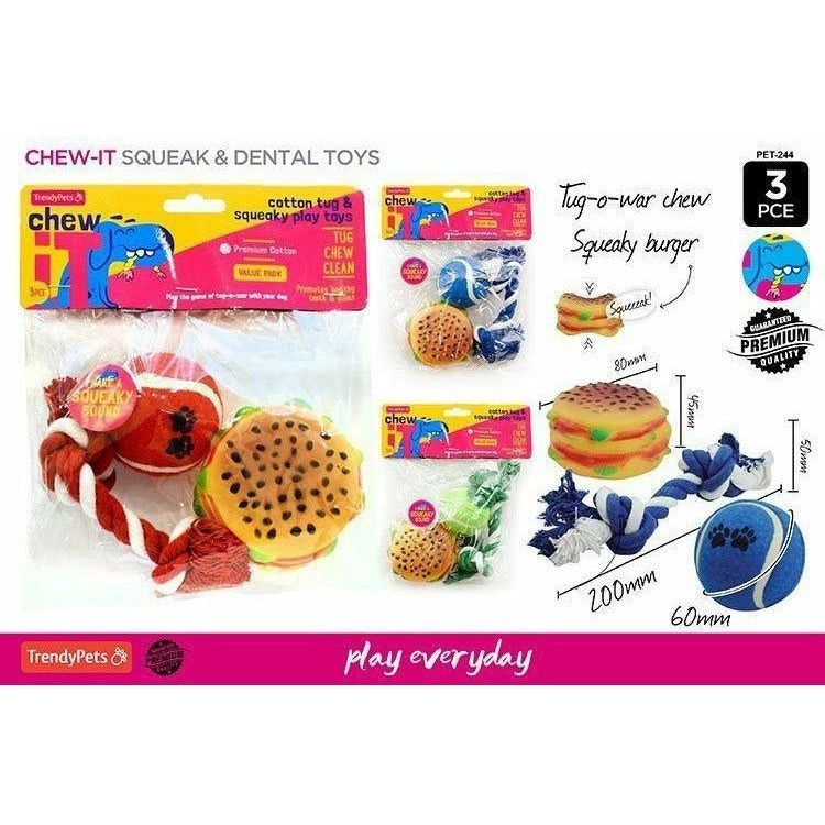 Chew It - Squeak Dental Toys