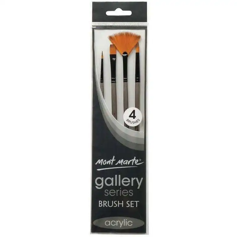 Mont Marte Gallery Series Brush Set Acrylic