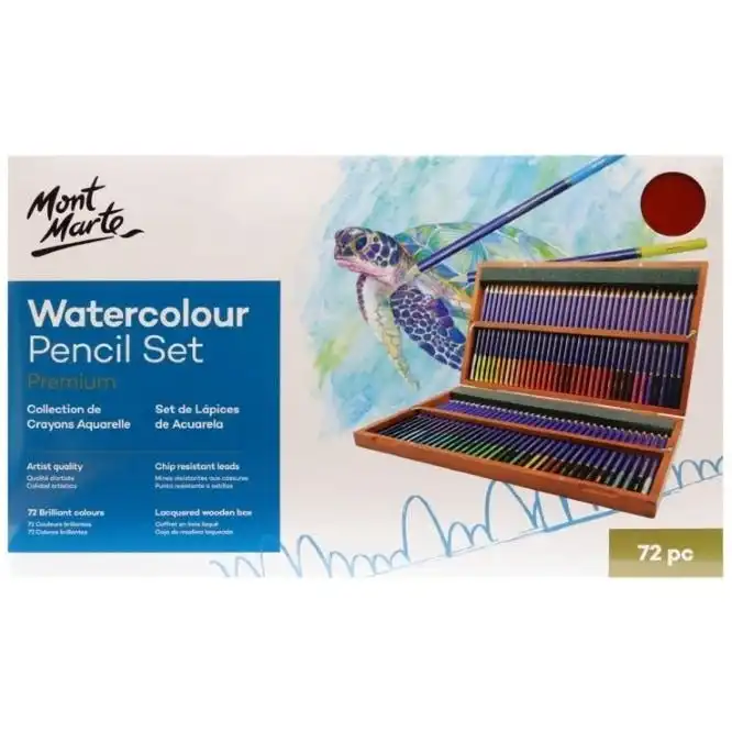 Mont Marte Premium Watercolour Pencil Box Set