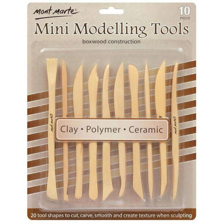 Mont Marte Mini Modelling Tools - Boxwood