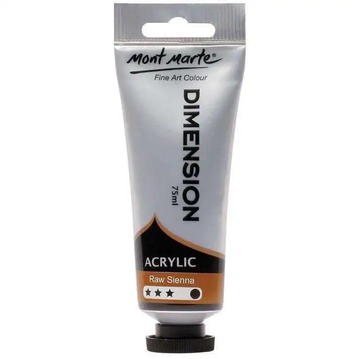 Mont Marte Dimension Acrylic Paint - Raw Sienna