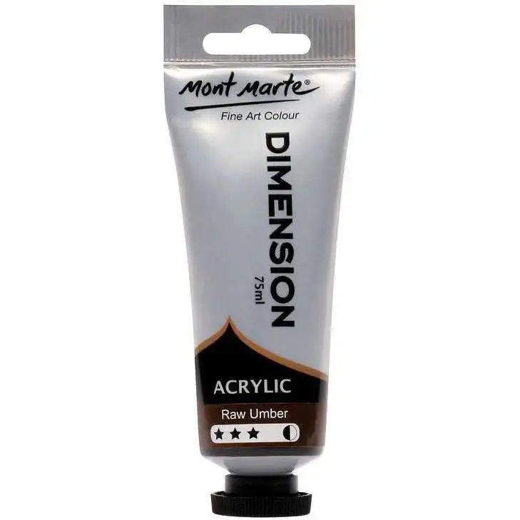 Mont Marte Dimension Acrylic Paint - Raw Umber