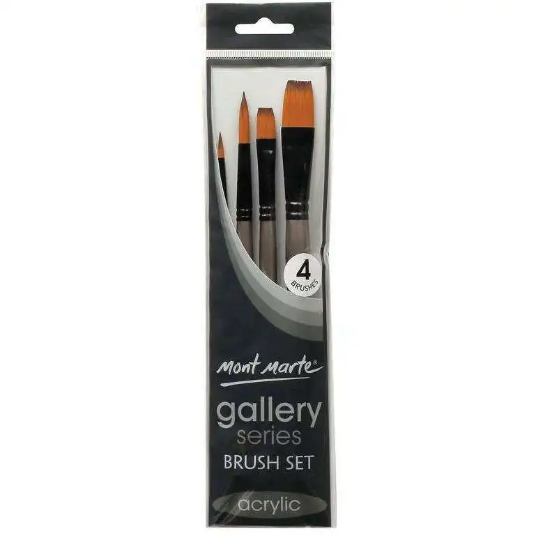 Mont Marte Gallery Series Acrylic Paint Brush Set