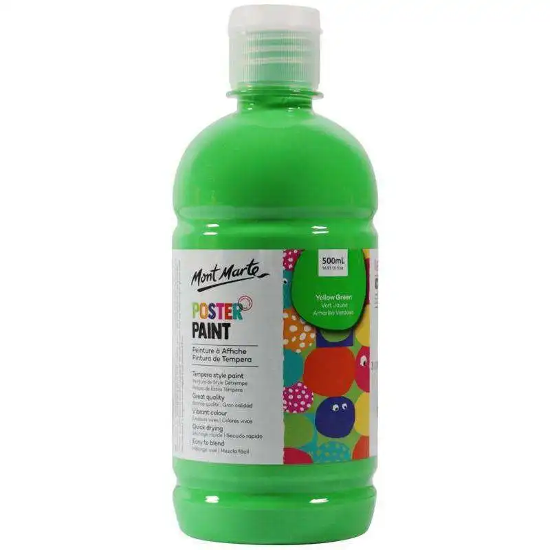 Mont Marte Poster Paint - Yellow Green