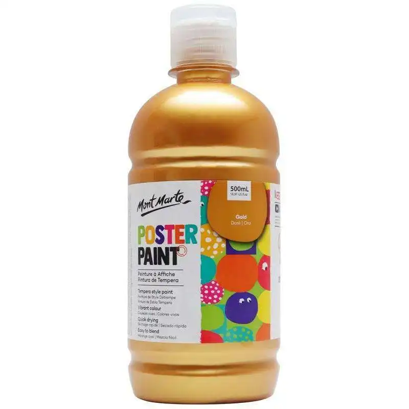 Mont Marte Poster Paint - Gold