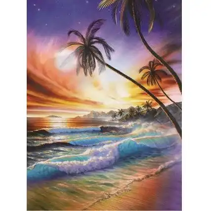 Diamond Art Kit - Surf Beach