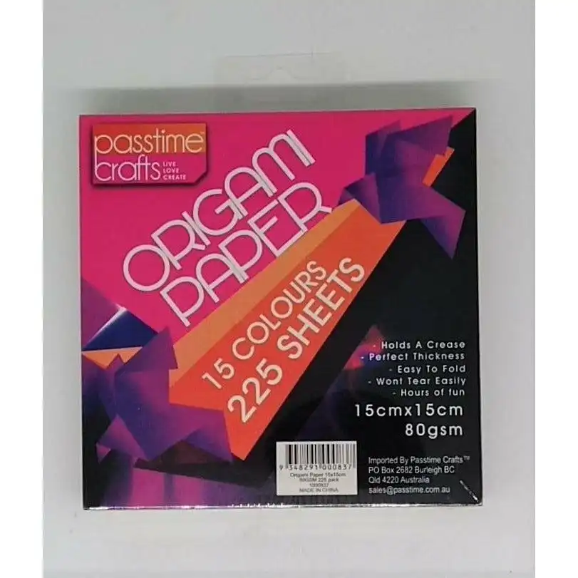 Origami Paper - Assorted Colors