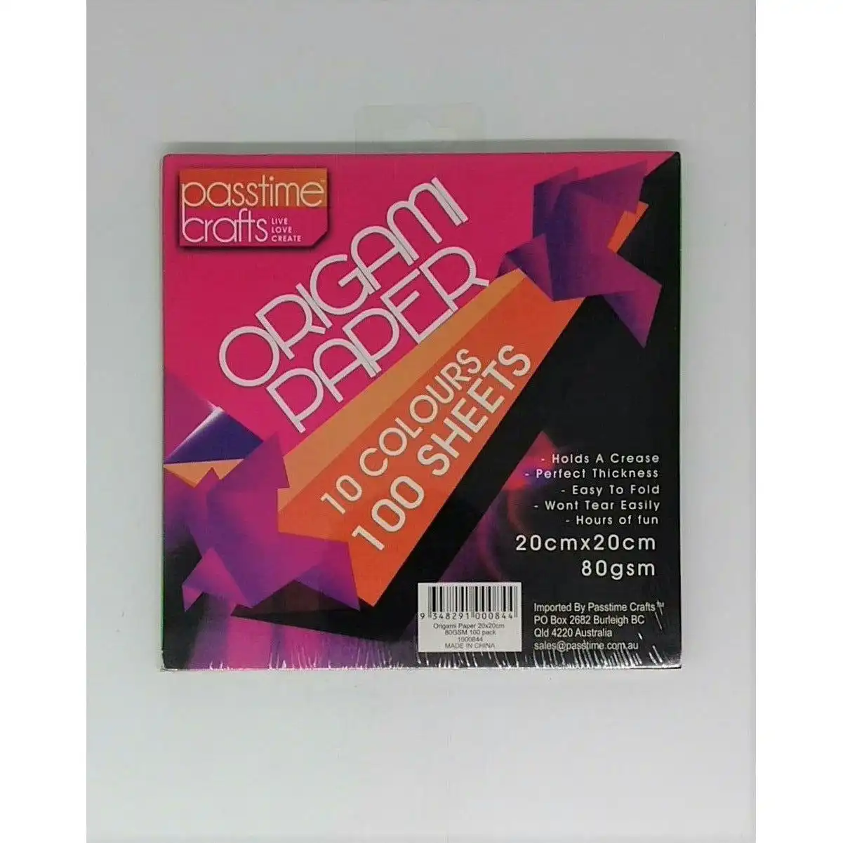 Origami Paper - Coloured Pack