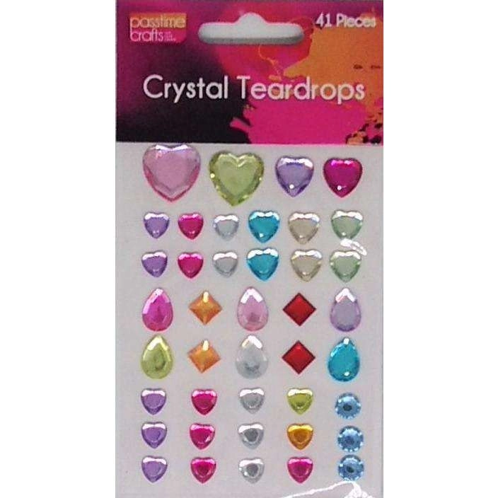 Stickers - Crystal Teardrops