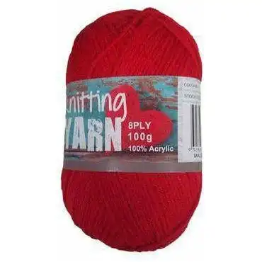 Knitting Yarn - Red