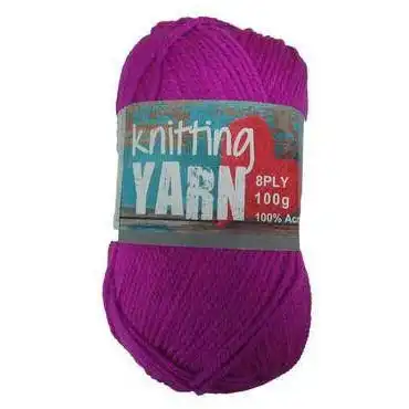 Knitting Yarn - Fuchsia