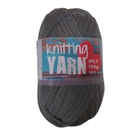 Knitting Yarn - Dark Grey