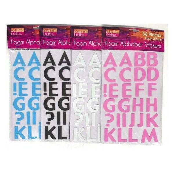 Foam Stickers - Alphabet