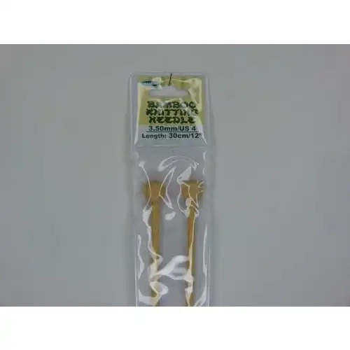 Bamboo Knitting Needle 30cm - 3.5mm