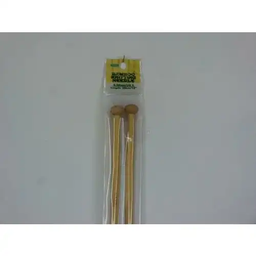 Bamboo Knitting Needle 30cm - 5.5mm