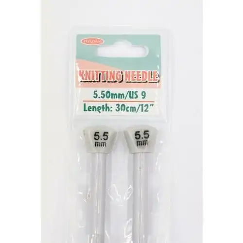 Knitting Needle 30cm - 5.50mm