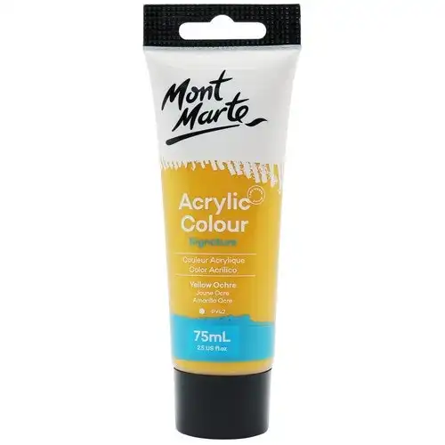 Mont Marte Signature Acrylic Paint - Yellow Ochre