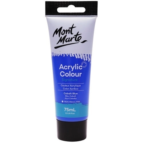 Mont Marte Signature Acrylic Paint - Cobalt Blue