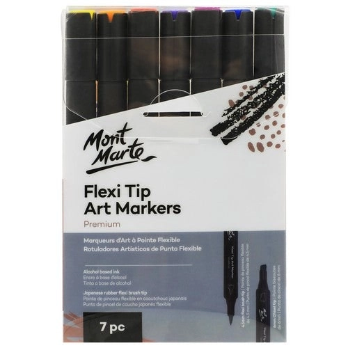 Mont Marte - Premium Flexi Tip Art Markers