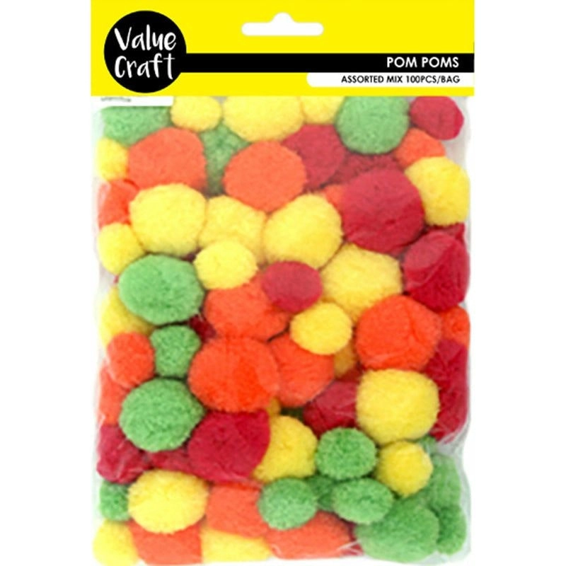 Pom Poms - Fluro Colours