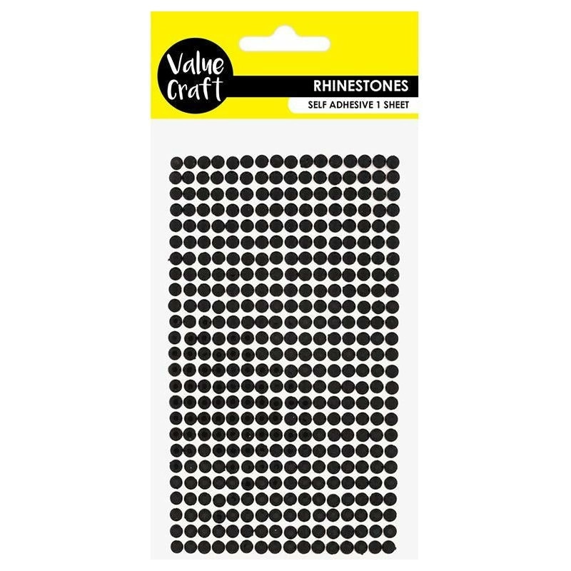 Stickers Rhinestones - Black