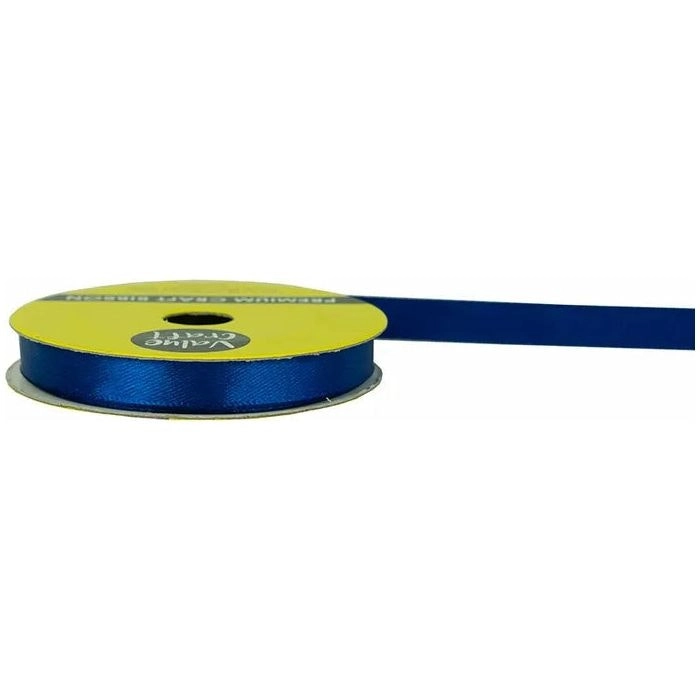 Satin Polyester Ribbon - Cobalt