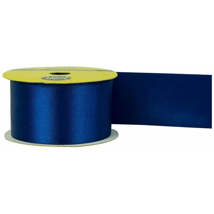 Satin Polyester Ribbon - Navy