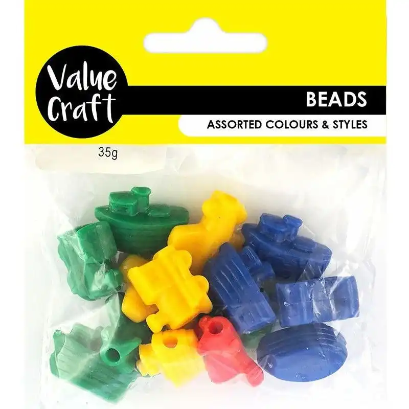 Beads Boys Transport Bright Assorted