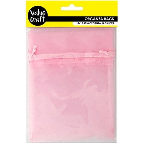 Small Organza Bags - Baby Pink