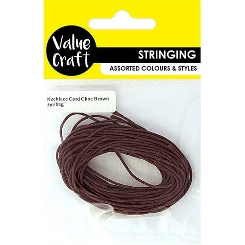 Necklace Cord - Chocolate Brown