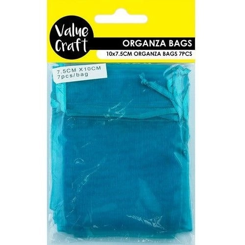 Mini Organza Bags - Turquoise