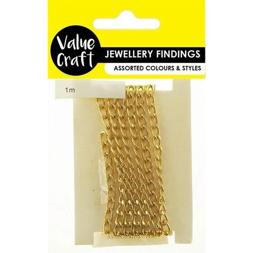 Gold Chain Oval - Small